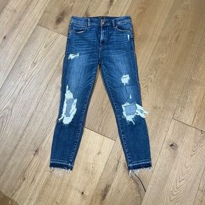 Abercrombie Simone High Rise Ankle Jeans Sz 29
